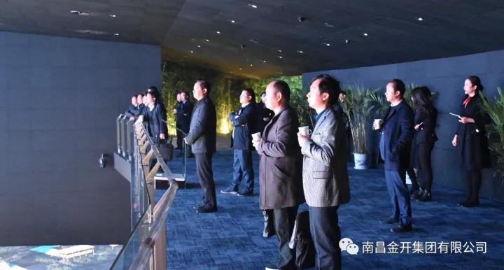 永修县县长郑绍一行莅临金开星空（中国）进行考察学习