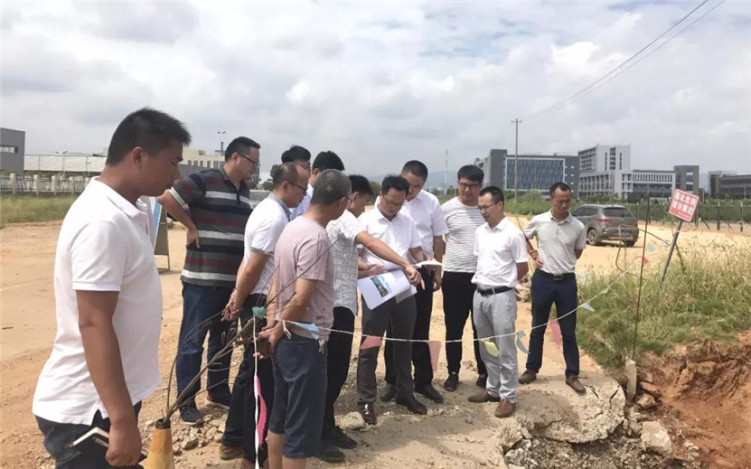 金开星空(中国)组织开展在建项目检查调研工作