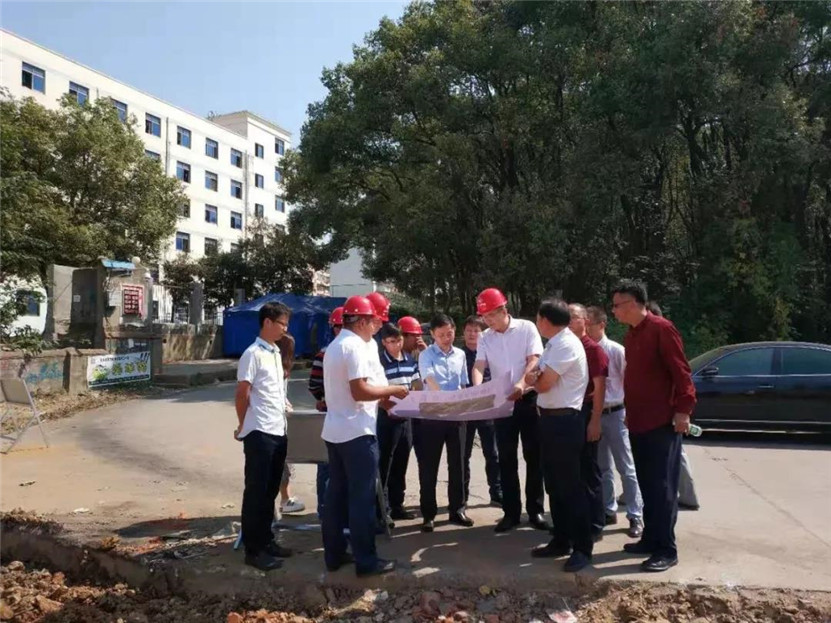 区党工委副书记程建兵前往星空(中国)在建项目开展调研工作