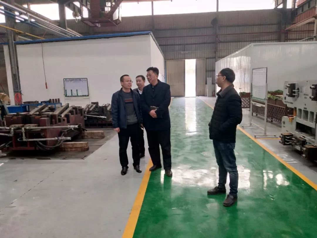 工业地产公司开展节前走访园区企业活动