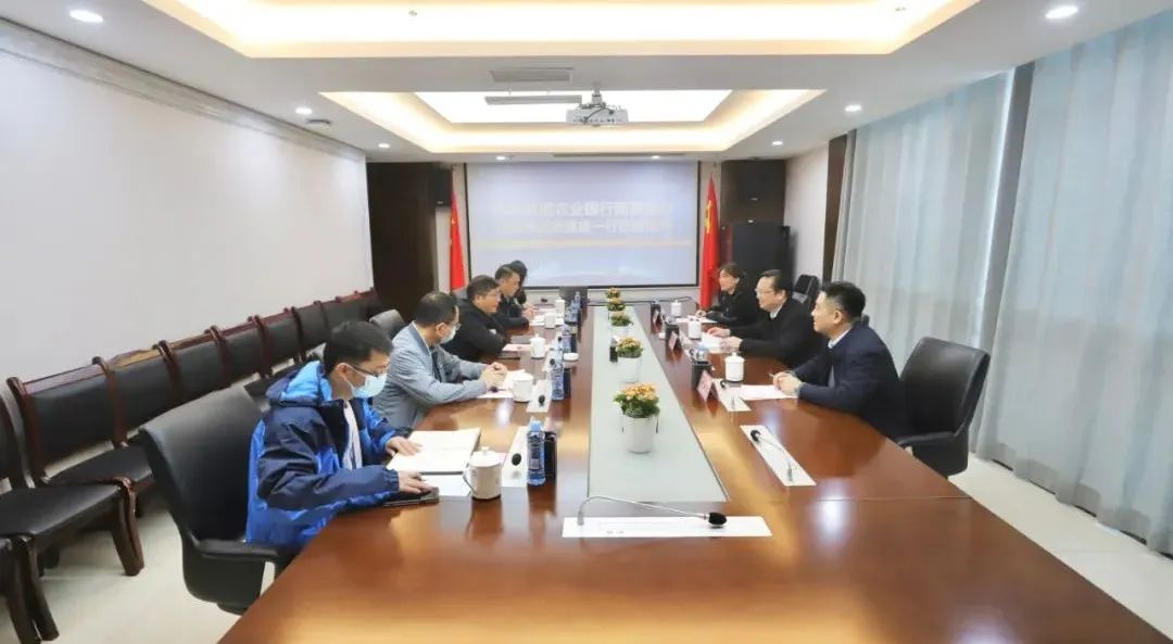 农业银行张建成一行来访金开星空（中国）交流座谈