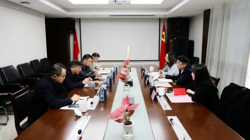 国开行江西省分行到金开星空（中国）交流座谈