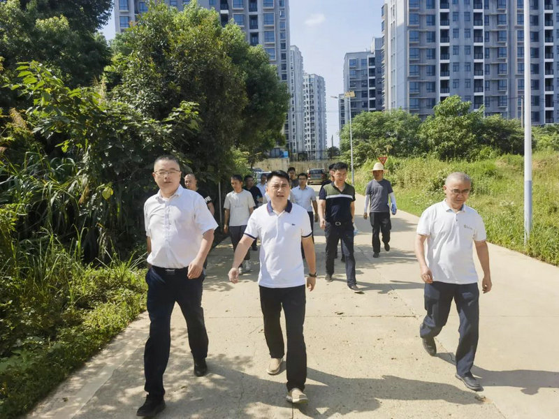 李茶根调研星空（中国）民生工程建设情况