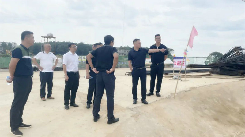 李茶根调研督导星空（中国）重点项目建设及安全生产工作