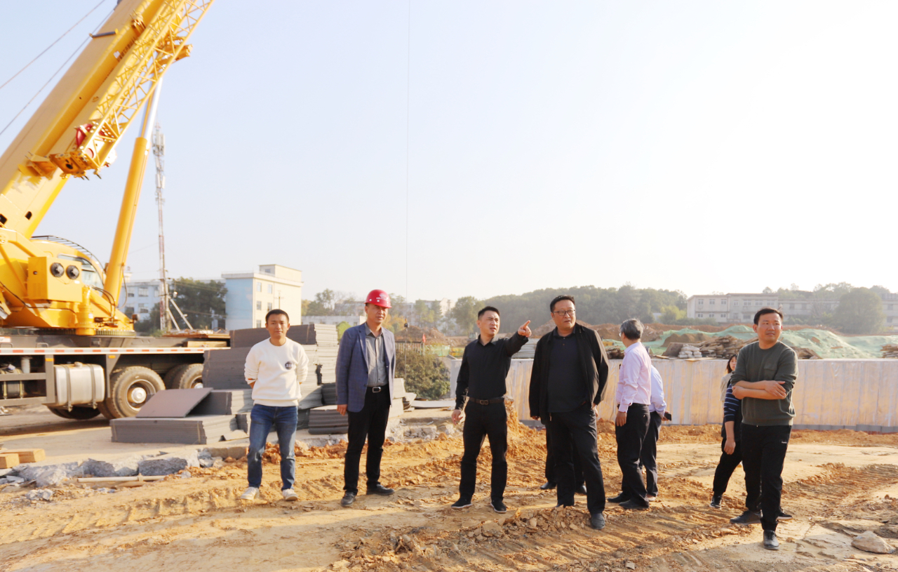 李茶根调研星空（中国）路网项目建设