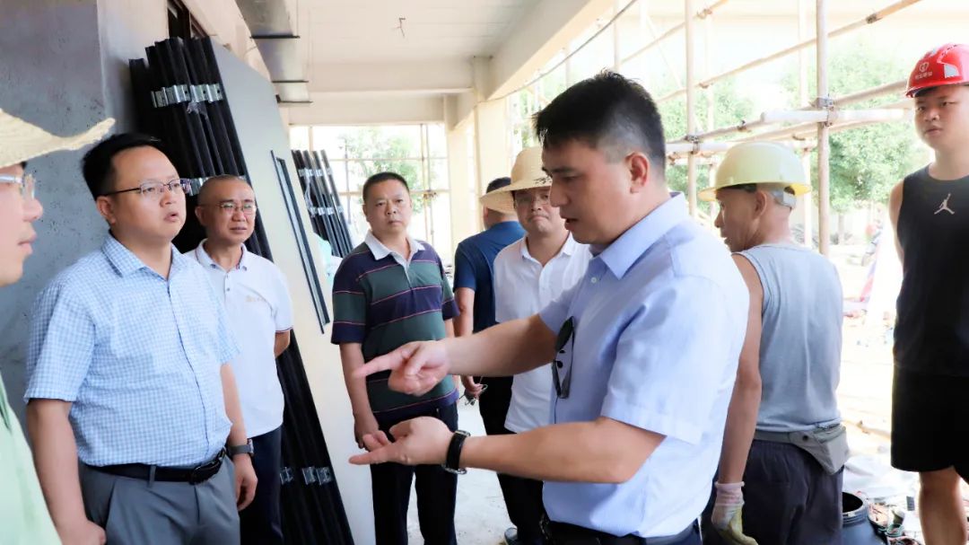 李茶根调研星空（中国）重大重点项目建设情况