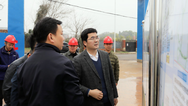 贺敏调研星空（中国）重大重点项目建设推进情况